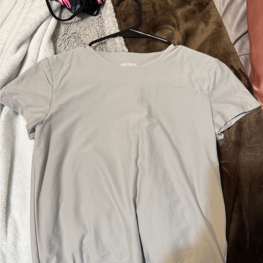 Wild Fable Light Gray Top
